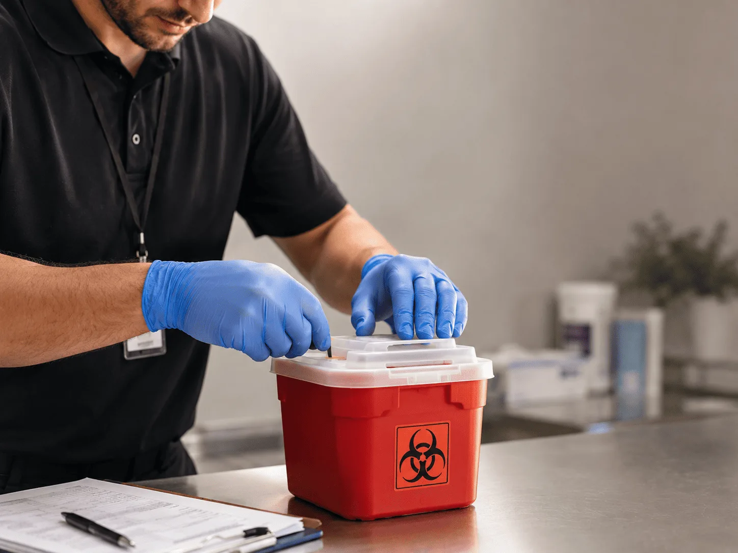 Why choose Sharps Waste Disposal in Lancaster, WI